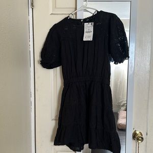 Zara black dress